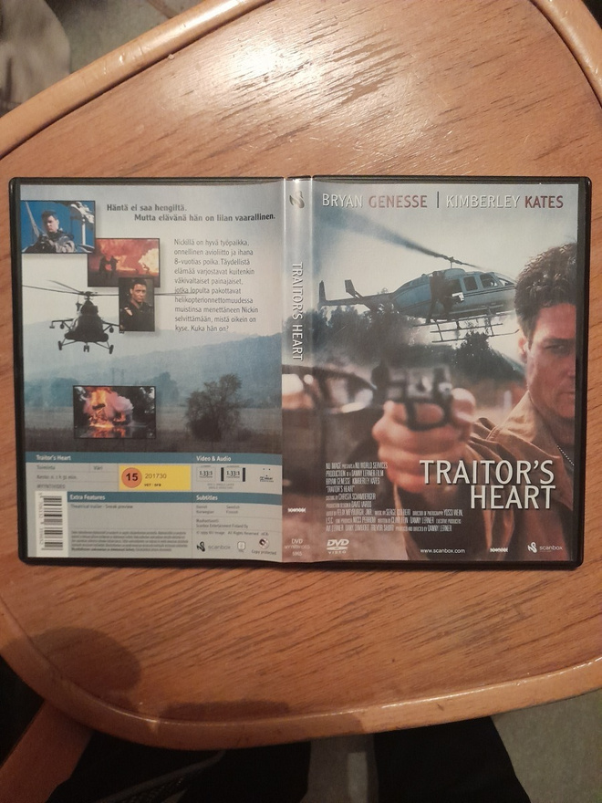 Traitors heart dvd