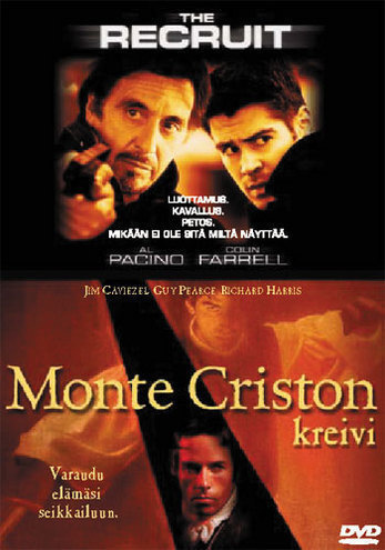 The Recruit + Monte Criston Kreivi  -  (2 DVD)