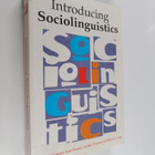 Rajend Mesthrie : Introducing sociolinguistics - pikkukuva 1