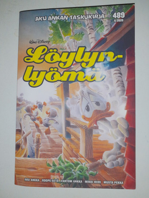 Aku Ankan taskukirja 489 Löylynlyömä
