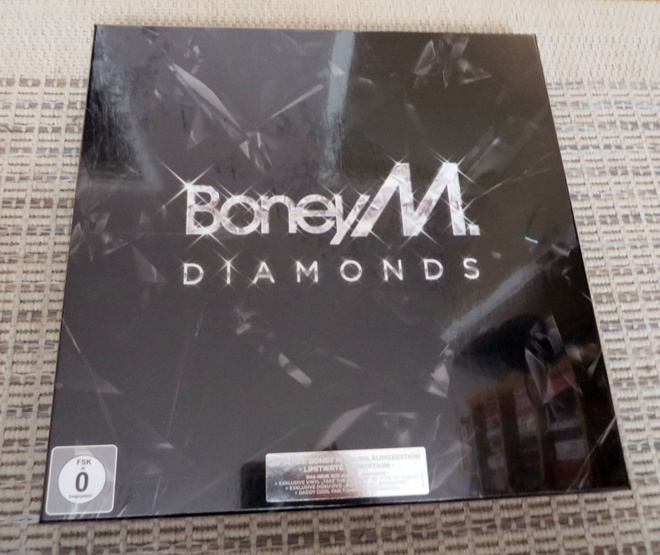 BONEY M: Diamonds BOX - Vinyyli / 3CD / DVD / T-Paita