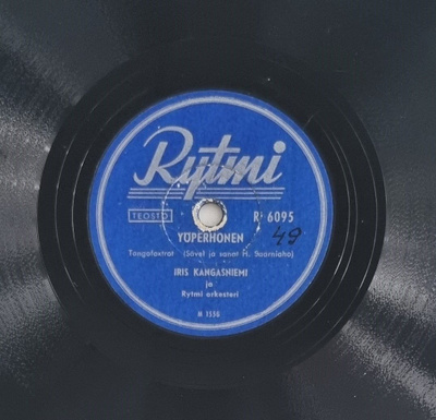 Savikiekko 1950 - Iiris Kangasniemi - Rytmi R 6095