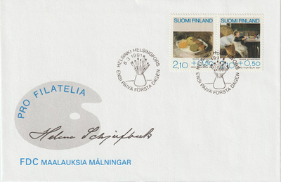 1991 Pro Filatelia merkkien FDC-kirje