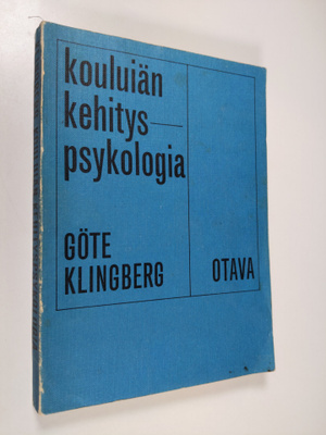 Göte Klingberg : Kouluiän kehityspsykologia