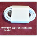 Honor 6A 100W USB A -> USB C SuperCharge kaapeli / 1m #31940 - pikkukuva 2