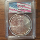 1 Dollar American Eagle PCGS MS69 WTC Ground Zero Recovery - pikkukuva 1