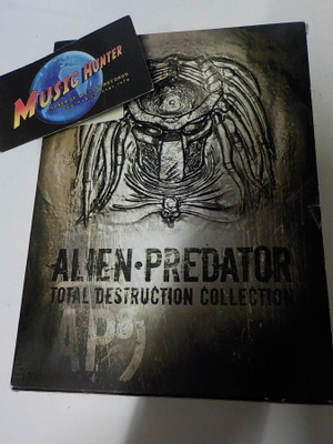 ALIEN - PREDATOR TOTAL DESTRUCTION 8 DVD BOKSI +