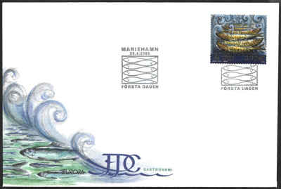 FDC Åland 2005  Eurooppa-m Gastronomia  LaPe ÅL 252