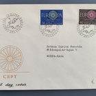 1960 FDC Eurooppamerkit - tuloleima - pikkukuva 1