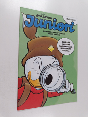 Aku Ankka Juniori : Mainosliite