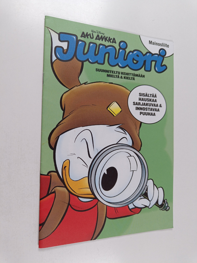 Aku Ankka Juniori : Mainosliite