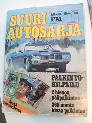 Suuri autosarja keräilykirja kaikki kuvat