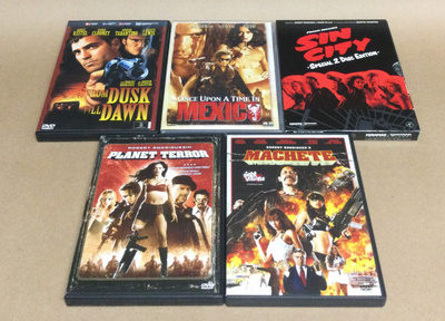 Robert Rodriguez-elokuvia DVD