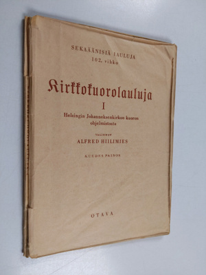 A. (valinnut) Hiilimies : Kirkkokuorolauluja 1 : Helsingi...