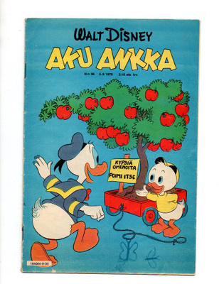 Walt Disney: Aku Ankka N:o 36 / 1979