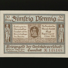 Saksa Notgeld 50 Pfennig, Cannstatt 15.6.1918 - pikkukuva 2