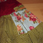 Maalaisromanttinen mekko 116/122cm, käsityötä! - pikkukuva 4