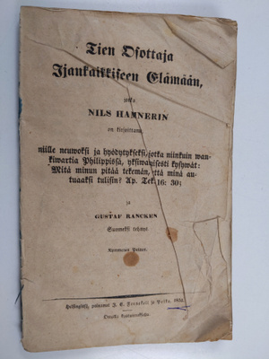 Nils Hamnerin : Tien osottaja ijankaikkiseen elämään