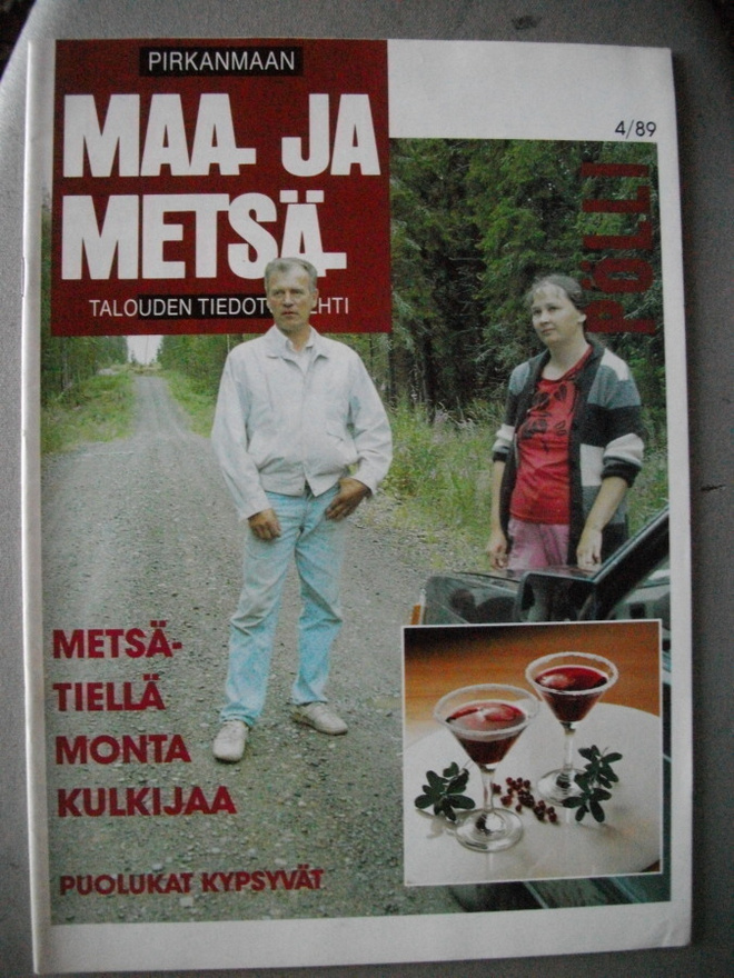 Pirkanmaan maa- ja metsätalouden tiedotuslehti Nro 4/1989