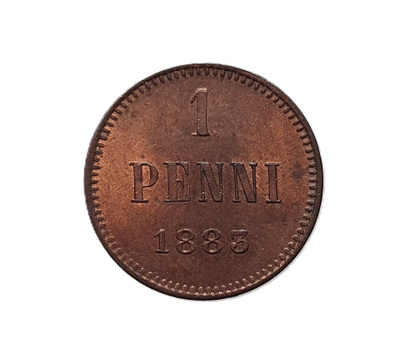 1 Penni 1883 - Hyväkuntoinen!