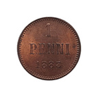 1 Penni 1883 - Hyväkuntoinen! - pikkukuva 1