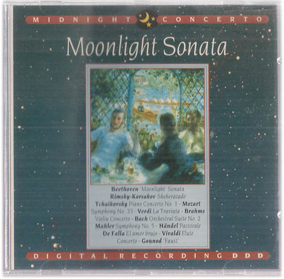 Moonlight Sonata - Midnight concerto - CD