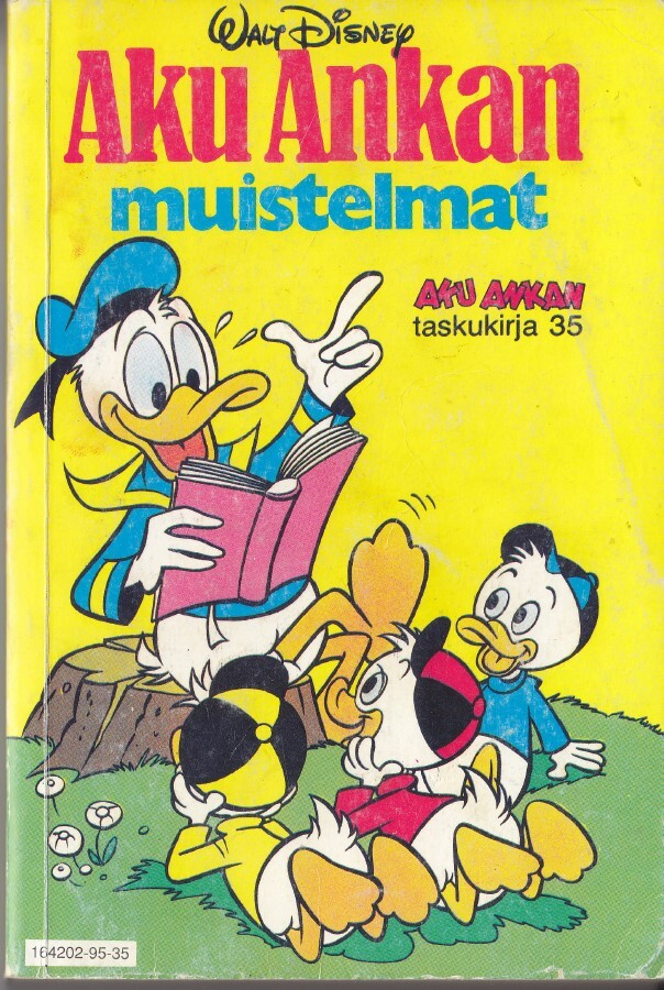 Aku Ankan Taskukirja  35 Aku Ankan muistelmat (3p.)