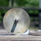 Mannerheim MLL Hopeinen merkki. Numeroitu. Halkaisija - 19 m - pikkukuva 4