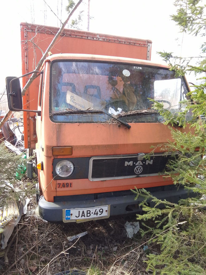 Man-Volswagen kevyt kuorma-auto 1983