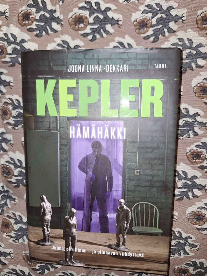 Lars Kepler : Hämähäkki 1p
