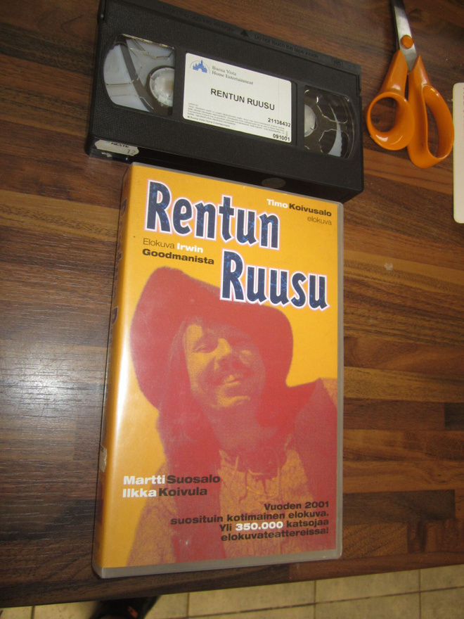 RENTUN RUUSU - IRWIN GOODMAN - VHS ISOKOPPAINEN