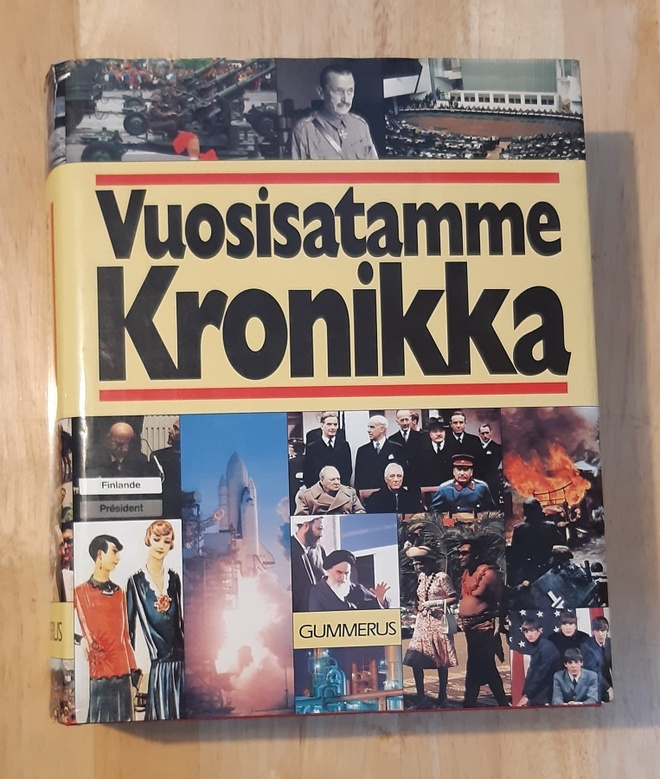 Vuosisatamme Kronikka, 1987. ajalta 1900-1986, 1200 s.