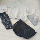 Huppari + urheiluliivit + laukku + legginsit (S/M) - pikkukuva 1