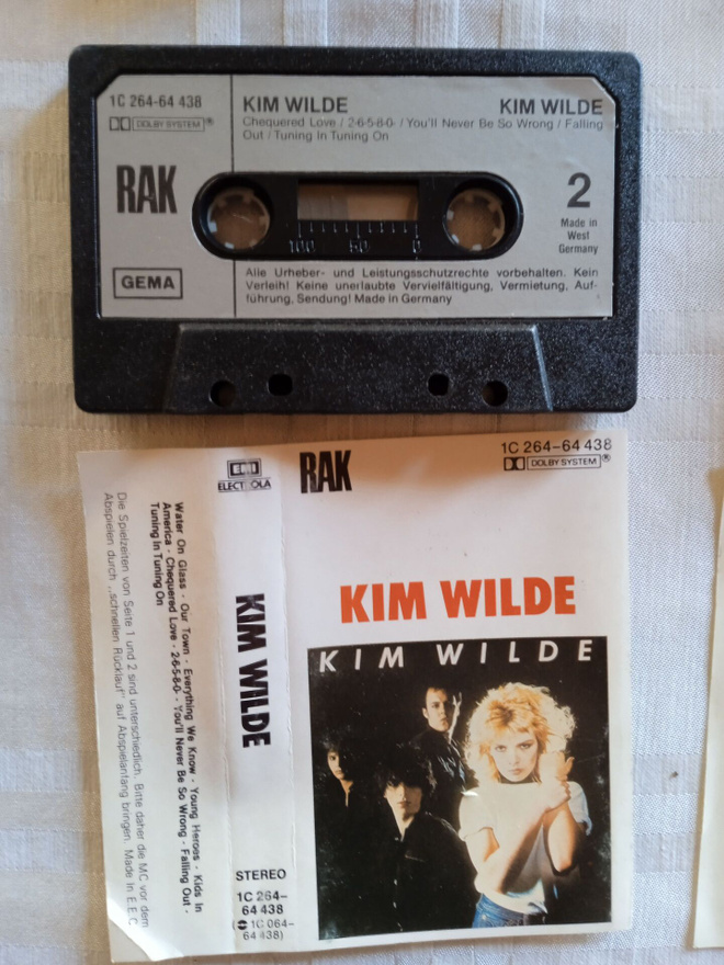 C- KASETTI: KIM WILDE : KIM WILDE