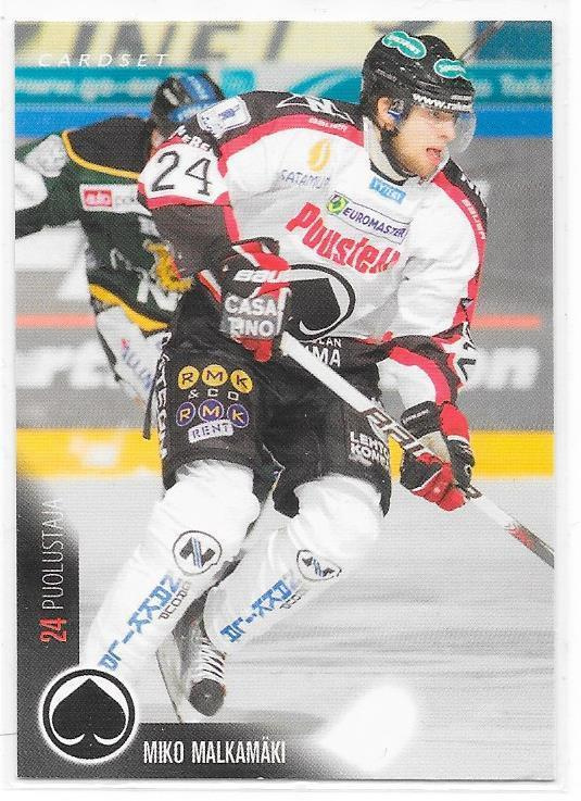 2010-11 CardSet #329 Miko Malkamäki Ässät