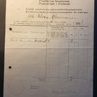 Uusi Heinolan Sanomat 1916 , kuitti sanomalehtitilaus - pikkukuva 1