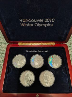 Vancouverin olympialaisten kolikkosarja