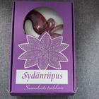 Studiolasi sydänriipus punainen - pikkukuva 3