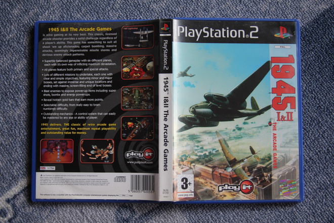 PS2 : 1945 The Arcade Games Part I & II