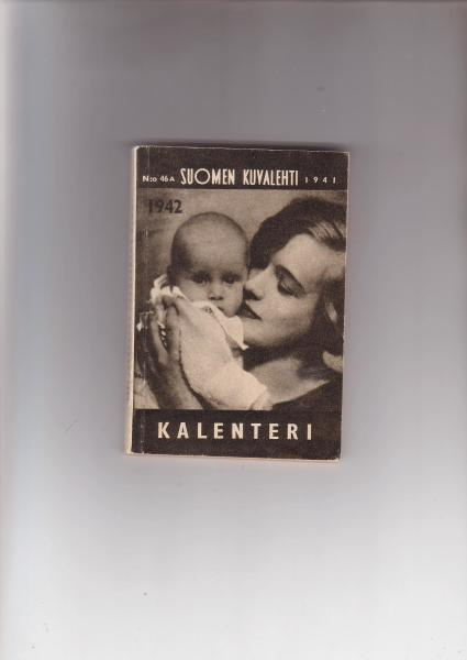 Kalenteri 1942, Suomen Kuvalehti, 112 sivua.
