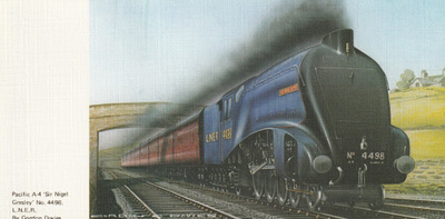 PACIFIC A-4 SIR NIGEL GRESLEY No. 4498