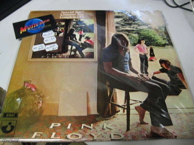 PINK FLOYD - UMMAGUMMA-US 1983 PAINOS-GATEFOLD- EX+/EX+ LP