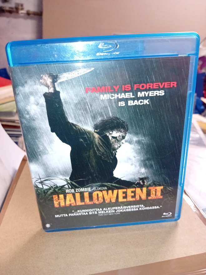 Blu-ray Halloween II Rob Zombie ( SIS POSTIKULU )