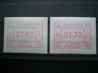 ATM2-merkit 1,40 ja 1,70 mk ** - LaPe 4 €
