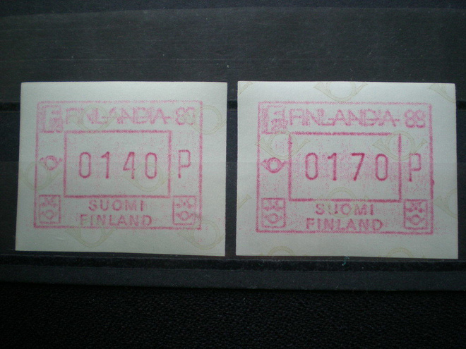 ATM2-merkit 1,40 ja 1,70 mk ** - LaPe 4 €