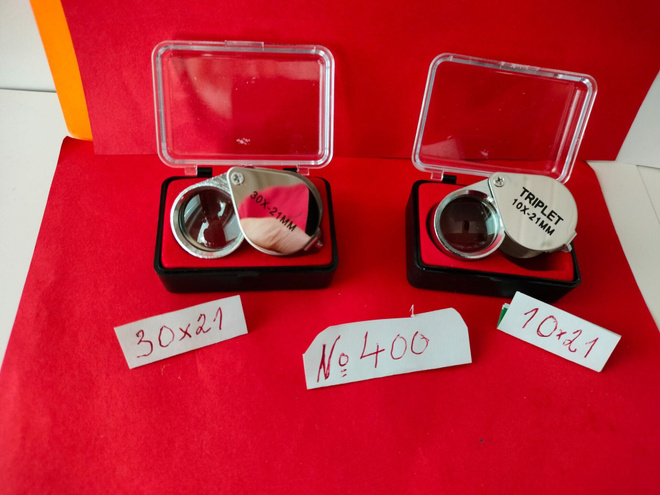 Luupit 10x21 ja 30x21 mm  No:400