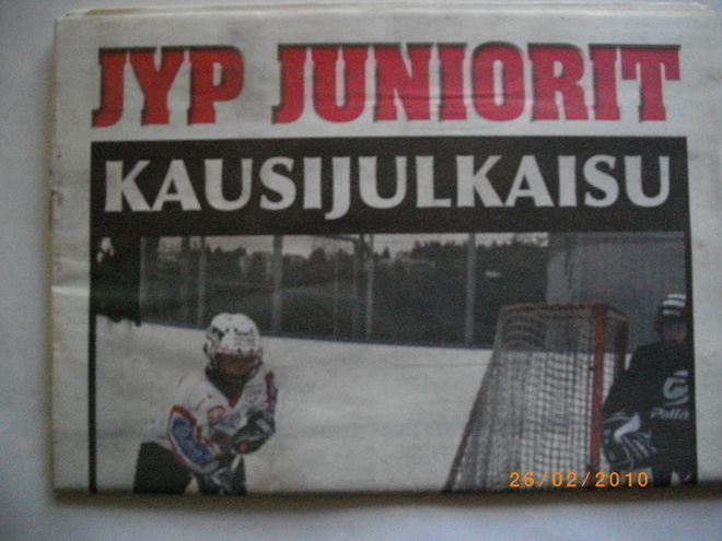 JyP juniorit kausijulkaisu 2009-2010 (10.11)