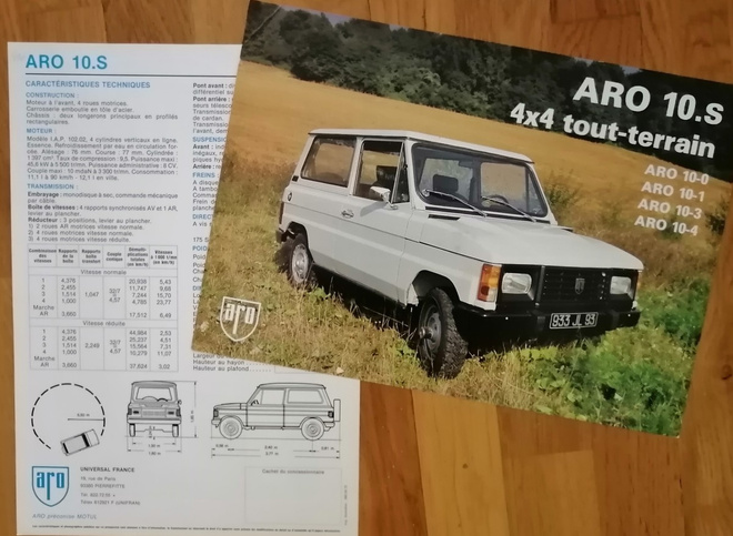 1987 ARO 10.S 4x4 esite - KUIN UUSI
