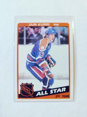 84-85 Topps - Jari Kurri