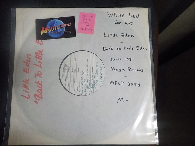 LITTLE EDEN - BACK TO LITTLE EDEN M- LP WHITE LABEL KOE LEVY